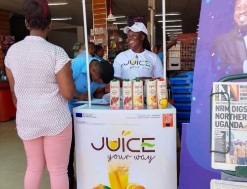 Successful Point-of-Sale Promotion in Kampala Highlights European Fruit Juice Excellence
